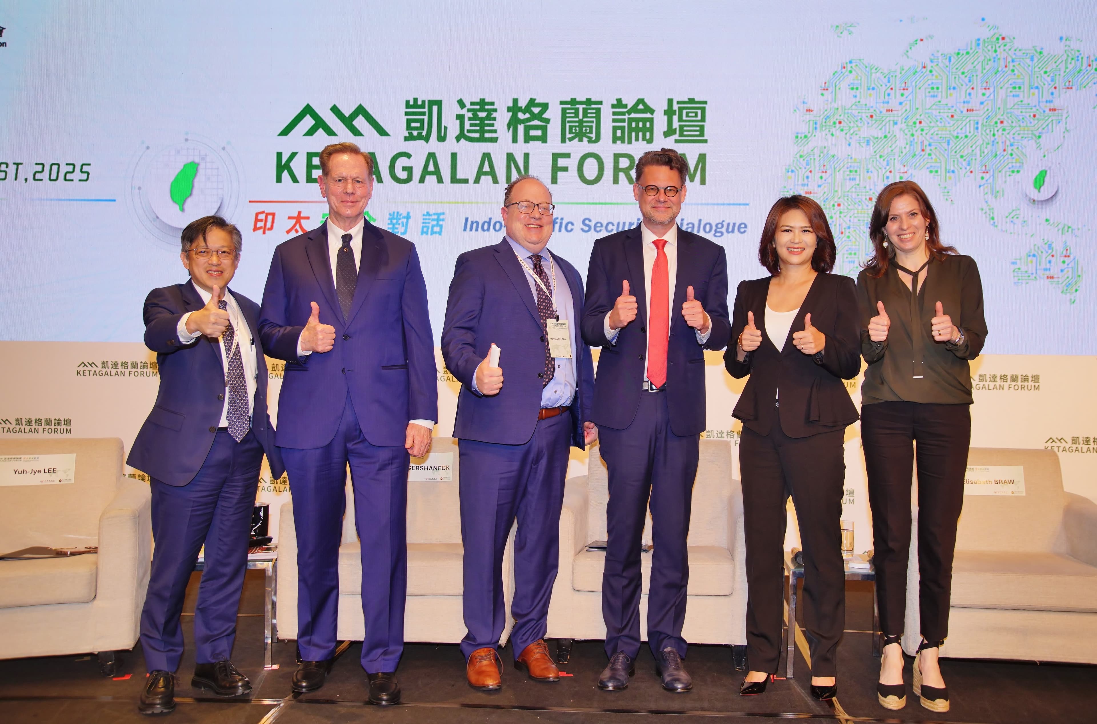 卜大年2025年來台參加由中華民國外交部與台灣經濟研究院共同主辦的常年大型國際安全會議「凱達格蘭論壇」,並擔任與談人。圖片來源:ketagalanforum.tw